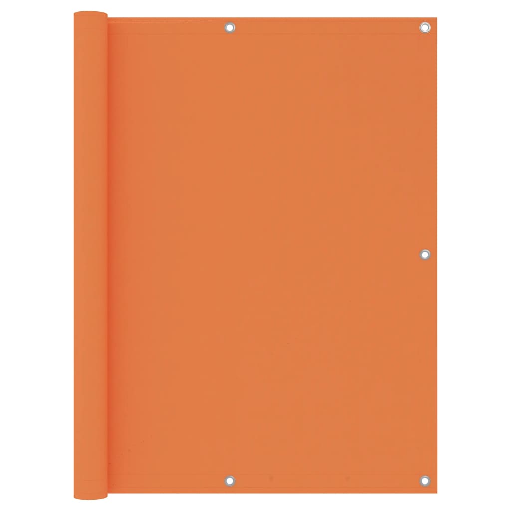 Berkfield Balcony Screen Orange 120x300 cm Oxford Fabric
