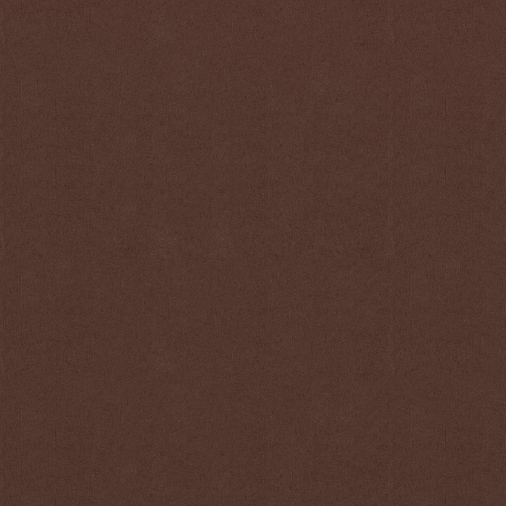 Berkfield Balcony Screen Brown 90x400 cm Oxford Fabric