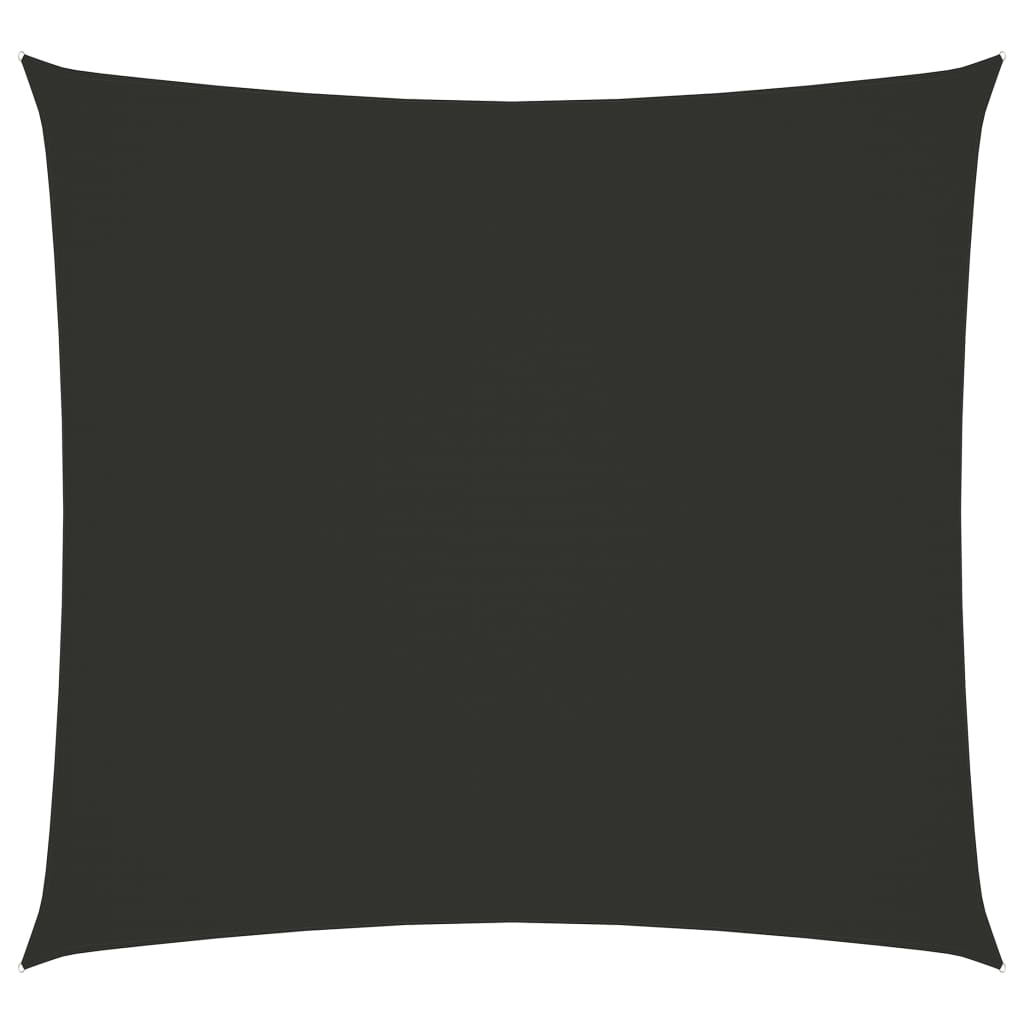 Berkfield Sunshade Sail Oxford Fabric Square 5x5 m Anthracite
