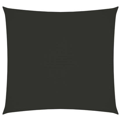 Berkfield Sunshade Sail Oxford Fabric Square 5x5 m Anthracite