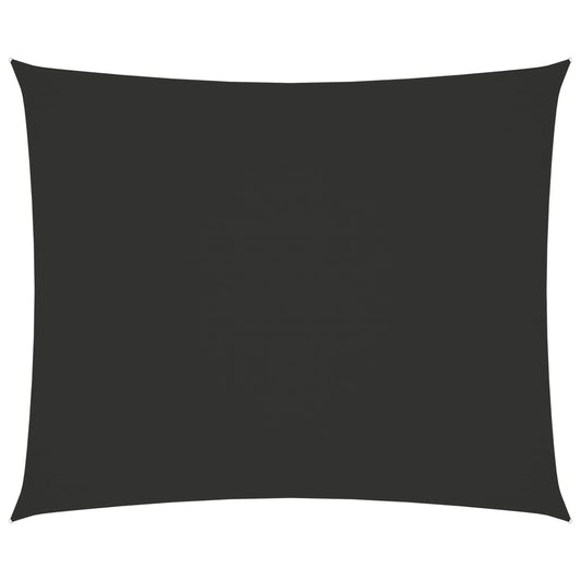 Berkfield Sunshade Sail Oxford Fabric Rectangular 2.5x3.5 m Anthracite