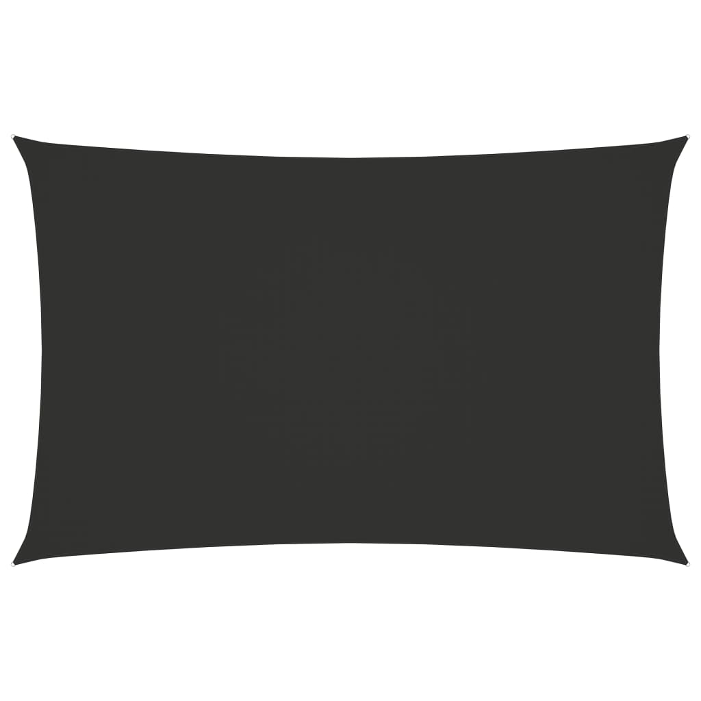 Berkfield Sunshade Sail Oxford Fabric Rectangular 3x6 m Anthracite
