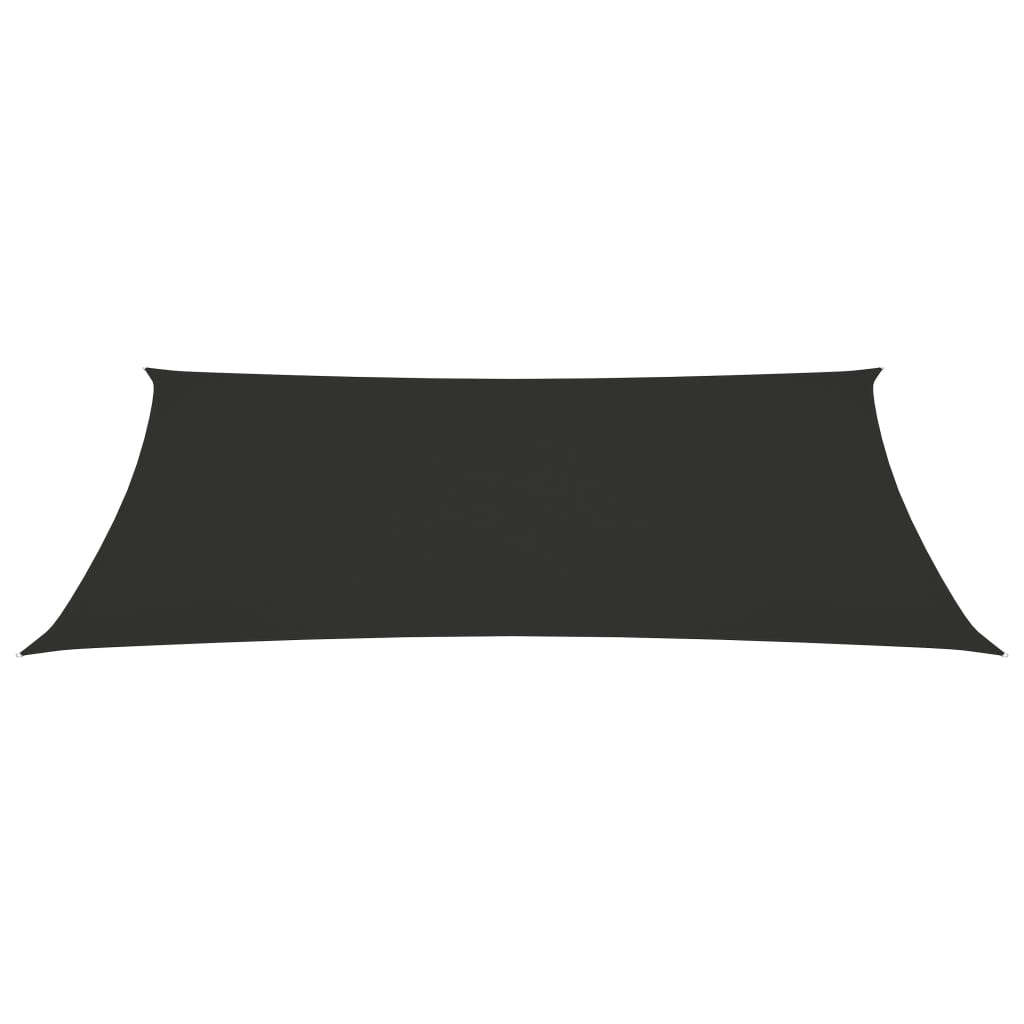 Berkfield Sunshade Sail Oxford Fabric Rectangular 4x7 m Anthracite