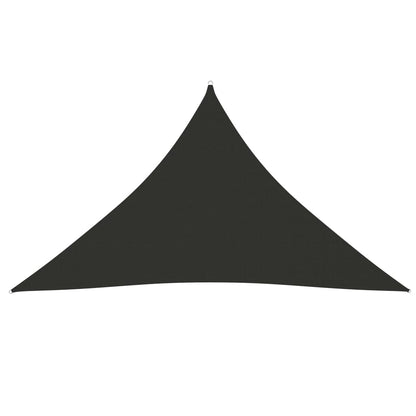 Berkfield Sunshade Sail Oxford Fabric Triangular 3x3x4.24 m Anthracite