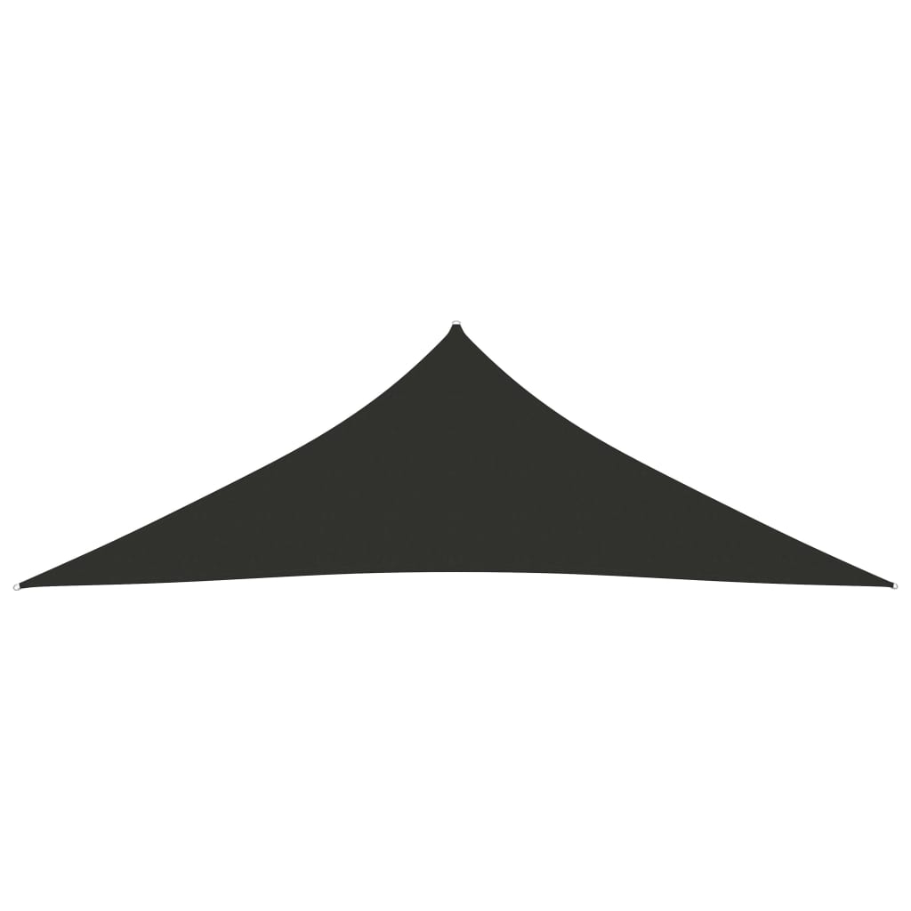 Berkfield Sunshade Sail Oxford Fabric Triangular 3x3x4.24 m Anthracite
