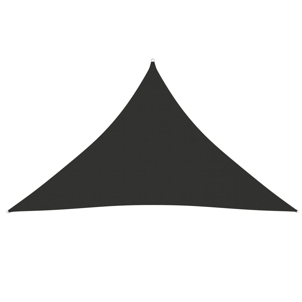 Berkfield Sunshade Sail Oxford Fabric Triangular 4x4x5.8 m Anthracite