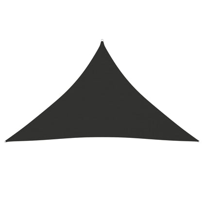 Berkfield Sunshade Sail Oxford Fabric Triangular 4x4x5.8 m Anthracite