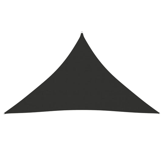 Berkfield Sunshade Sail Oxford Fabric Triangular 4x4x5.8 m Anthracite