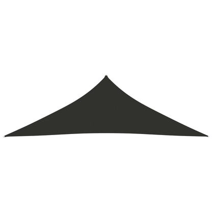 Berkfield Sunshade Sail Oxford Fabric Triangular 4x4x5.8 m Anthracite