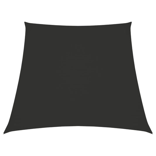 Berkfield Sunshade Sail Oxford Fabric Trapezium 3/4x3 m Anthracite