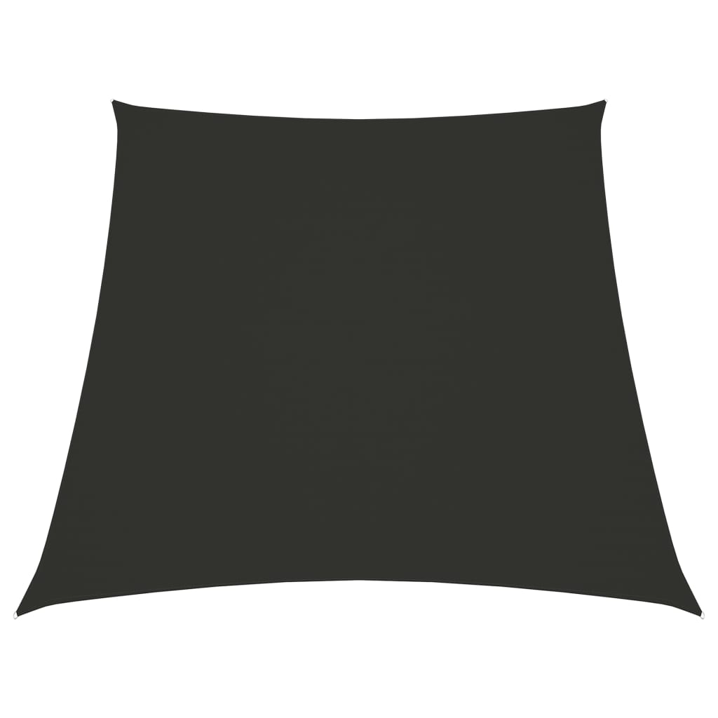 Berkfield Sunshade Sail Oxford Fabric Trapezium 4/5x4 m Anthracite