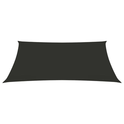 Berkfield Sunshade Sail Oxford Fabric Trapezium 4/5x4 m Anthracite