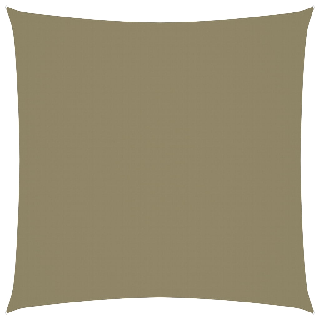 Berkfield Sunshade Sail Oxford Fabric Square 5x5 m Beige