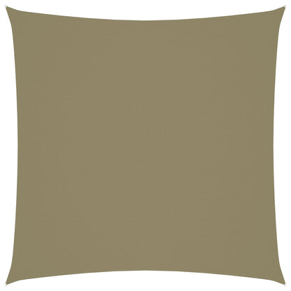 Berkfield Sunshade Sail Oxford Fabric Square 5x5 m Beige