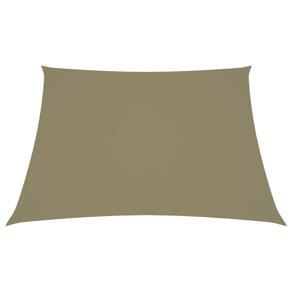 Berkfield Sunshade Sail Oxford Fabric Square 5x5 m Beige