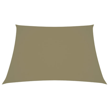 Berkfield Sunshade Sail Oxford Fabric Square 5x5 m Beige