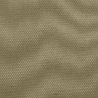 Berkfield Sunshade Sail Oxford Fabric Square 5x5 m Beige