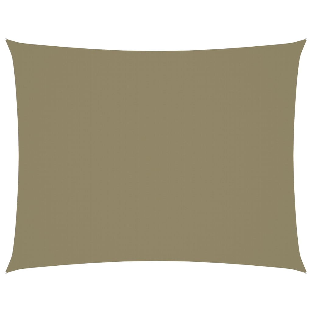 Berkfield Sunshade Sail Oxford Fabric Rectangular 2x3 m Beige