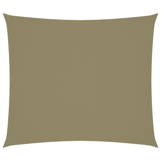 Berkfield Sunshade Sail Oxford Fabric Rectangular 2.5x3 m Beige