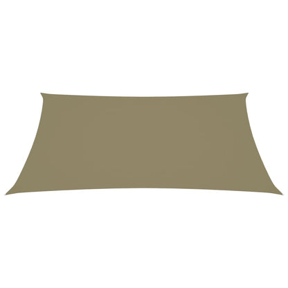 Berkfield Sunshade Sail Oxford Fabric Rectangular 3x5 m Beige