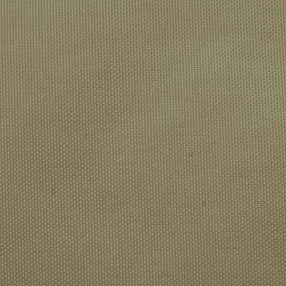Berkfield Sunshade Sail Oxford Fabric Triangular 2.5x2.5x3.5 m Beige