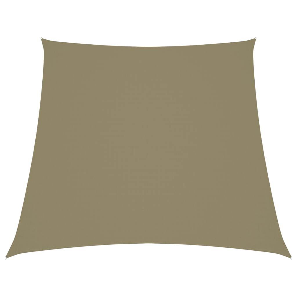 Berkfield Sunshade Sail Oxford Fabric Trapezium 4/5x4 m Beige