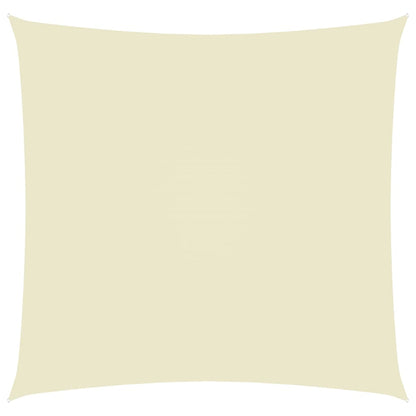 Berkfield Sunshade Sail Oxford Fabric Square 4.5x4.5 m Cream