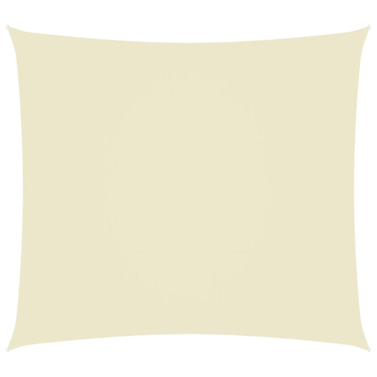 Berkfield Sunshade Sail Oxford Fabric Rectangular 2x3.5 m Cream