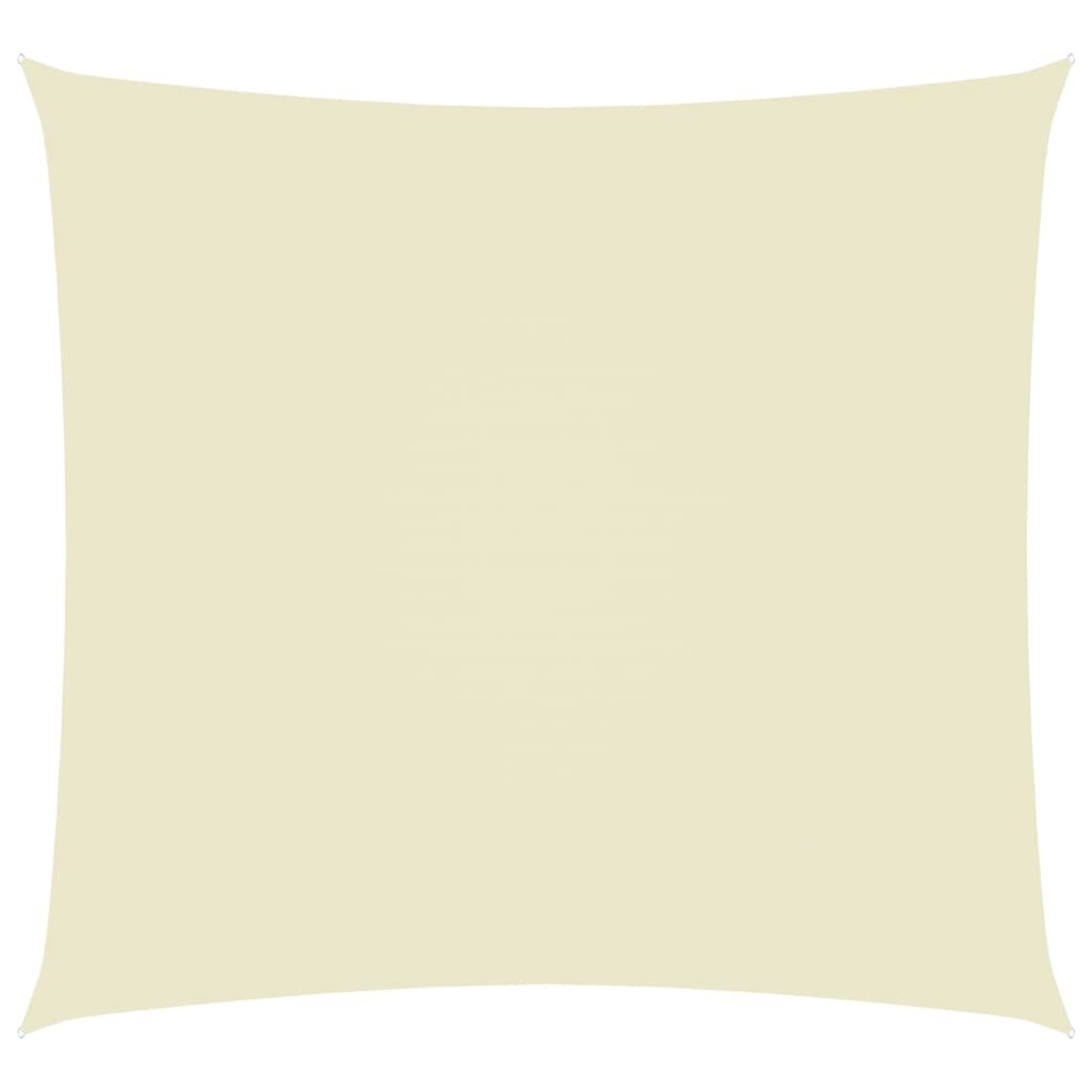 Berkfield Sunshade Sail Oxford Fabric Rectangular 2.5x3 m Cream