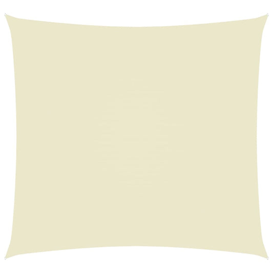 Berkfield Sunshade Sail Oxford Fabric Rectangular 2.5x3 m Cream