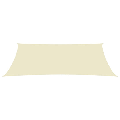 Berkfield Sunshade Sail Oxford Fabric Rectangular 3x6 m Cream