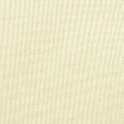 Berkfield Sunshade Sail Oxford Fabric Triangular 2.5x2.5x3.5 m Cream