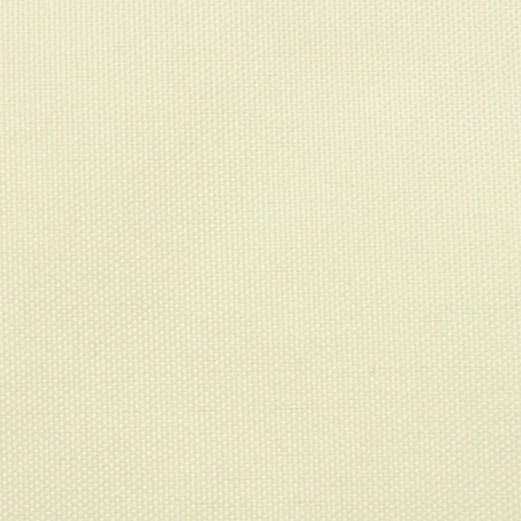Berkfield Sunshade Sail Oxford Fabric Triangular 4x4x5.8 m Cream