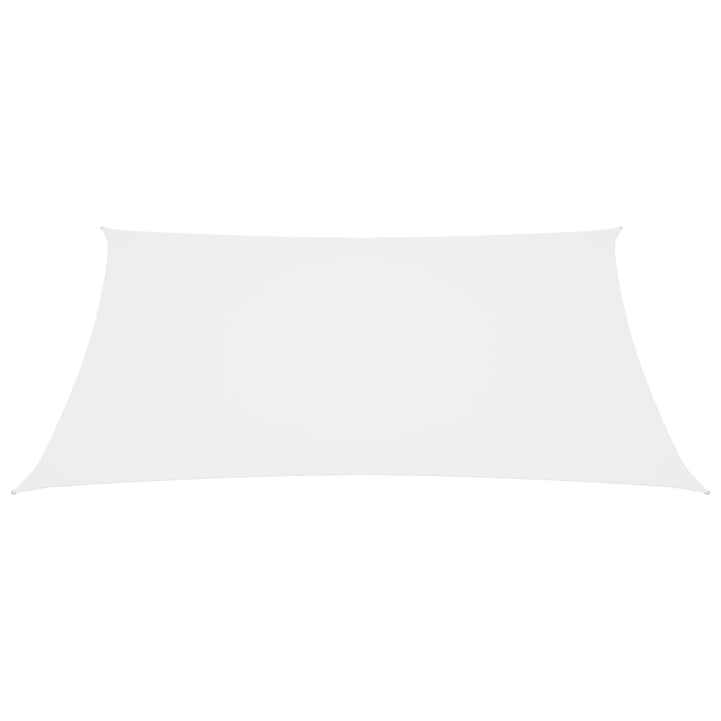 Berkfield Sunshade Sail Oxford Fabric Square 2x2 m White