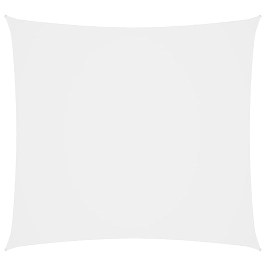 Berkfield Sunshade Sail Oxford Fabric Square 4x4 m White