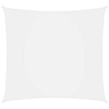 Berkfield Sunshade Sail Oxford Fabric Square 7x7 m White