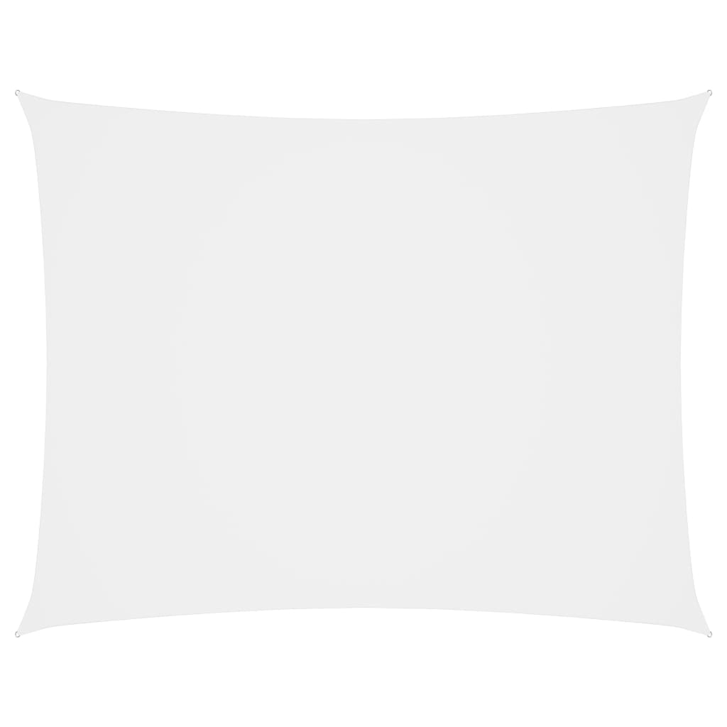 Berkfield Sunshade Sail Oxford Fabric Rectangular 2x4 m White