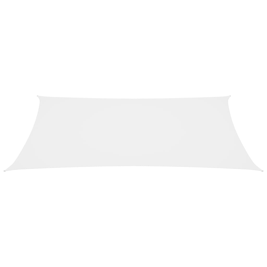 Berkfield Sunshade Sail Oxford Fabric Rectangular 2x4.5 m White