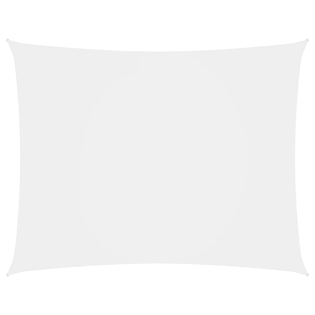 Berkfield Sunshade Sail Oxford Fabric Rectangular 2.5x4 m White
