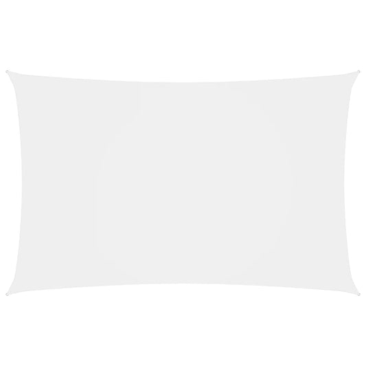 Berkfield Sunshade Sail Oxford Fabric Rectangular 2.5x5 m White
