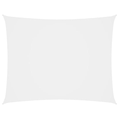 Berkfield Sunshade Sail Oxford Fabric Rectangular 3x4.5 m White