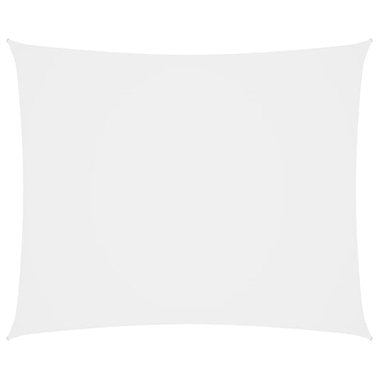 Berkfield Sunshade Sail Oxford Fabric Rectangular 4x5 m White