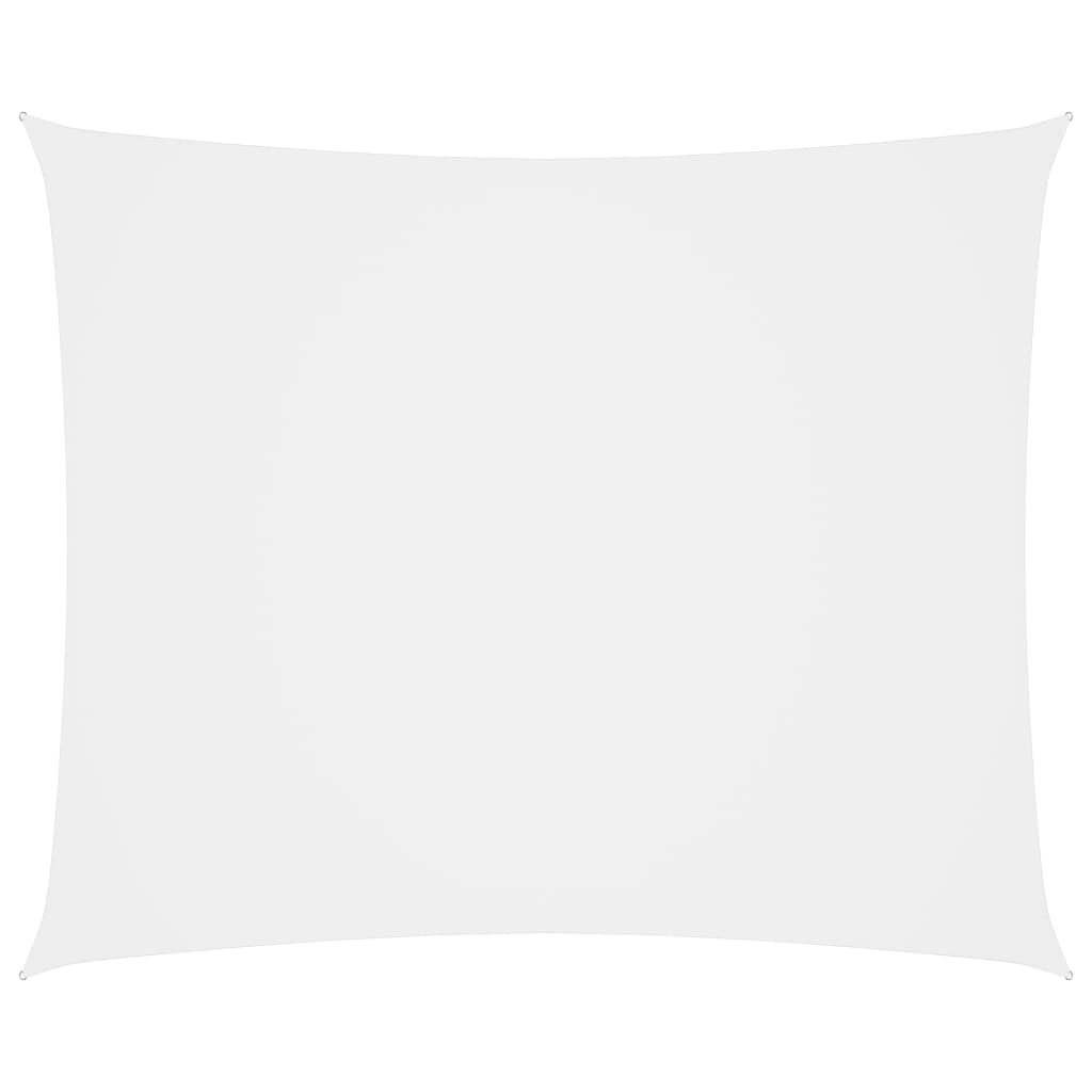Berkfield Sunshade Sail Oxford Fabric Rectangular 4x6 m White