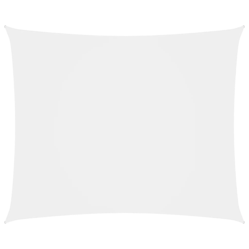 Berkfield Sunshade Sail Oxford Fabric Rectangular 5x6 m White