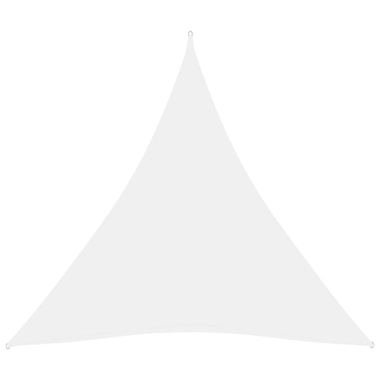 Berkfield Sunshade Sail Oxford Fabric Triangular 3.6x3.6x3.6 m White
