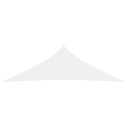 Berkfield Sunshade Sail Oxford Fabric Triangular 5x5x6 m White
