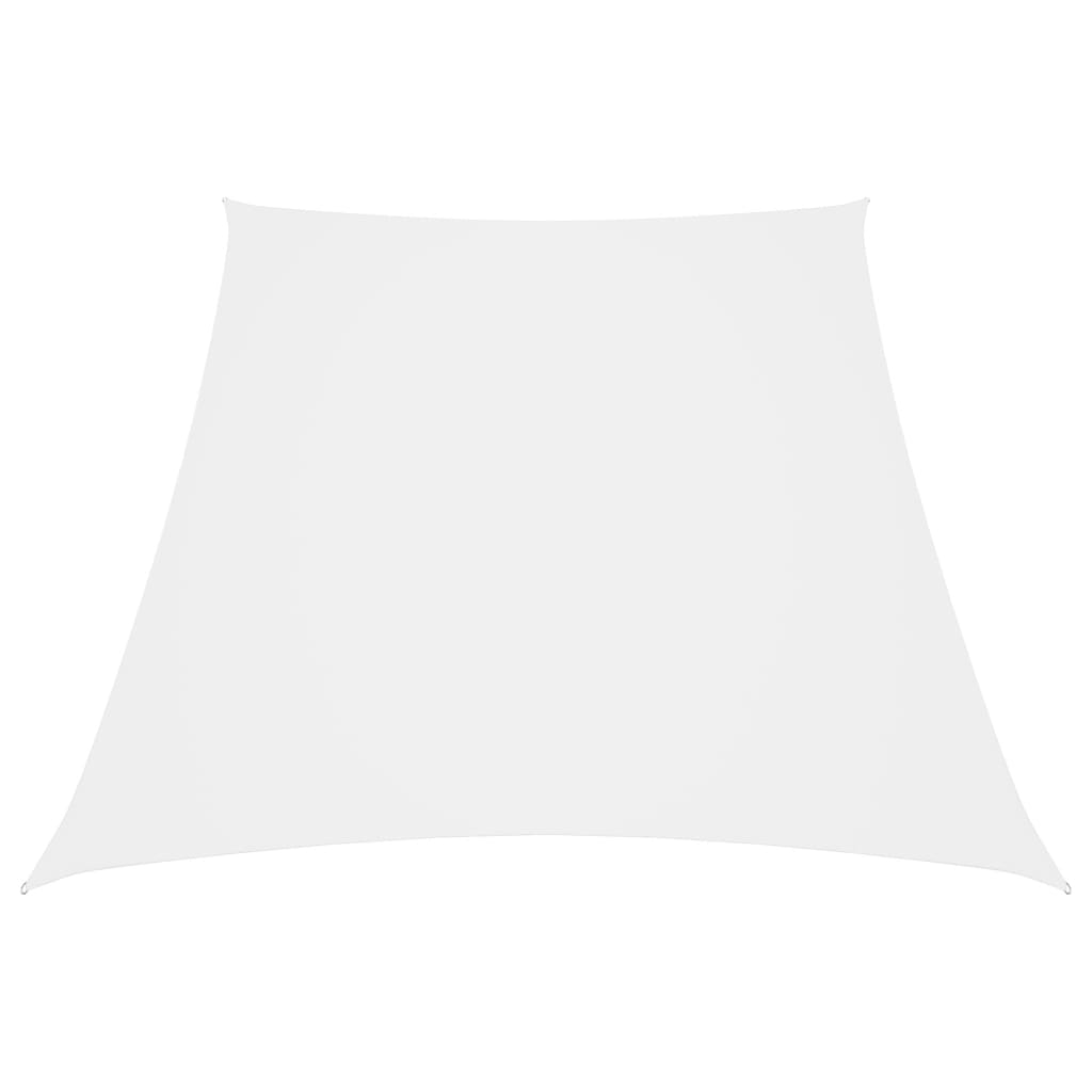 Berkfield Sunshade Sail Oxford Fabric Trapezium 2/4x3 m White