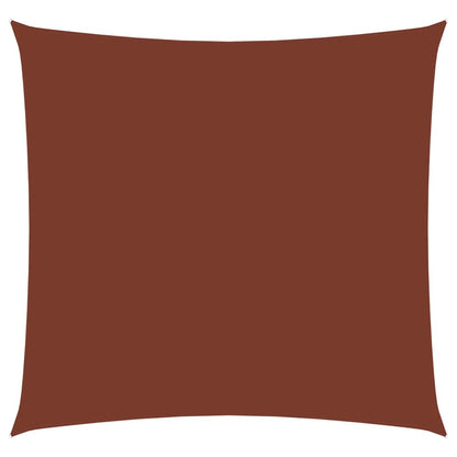 Berkfield Sunshade Sail Oxford Fabric Square 2.5x2.5 m Terracotta