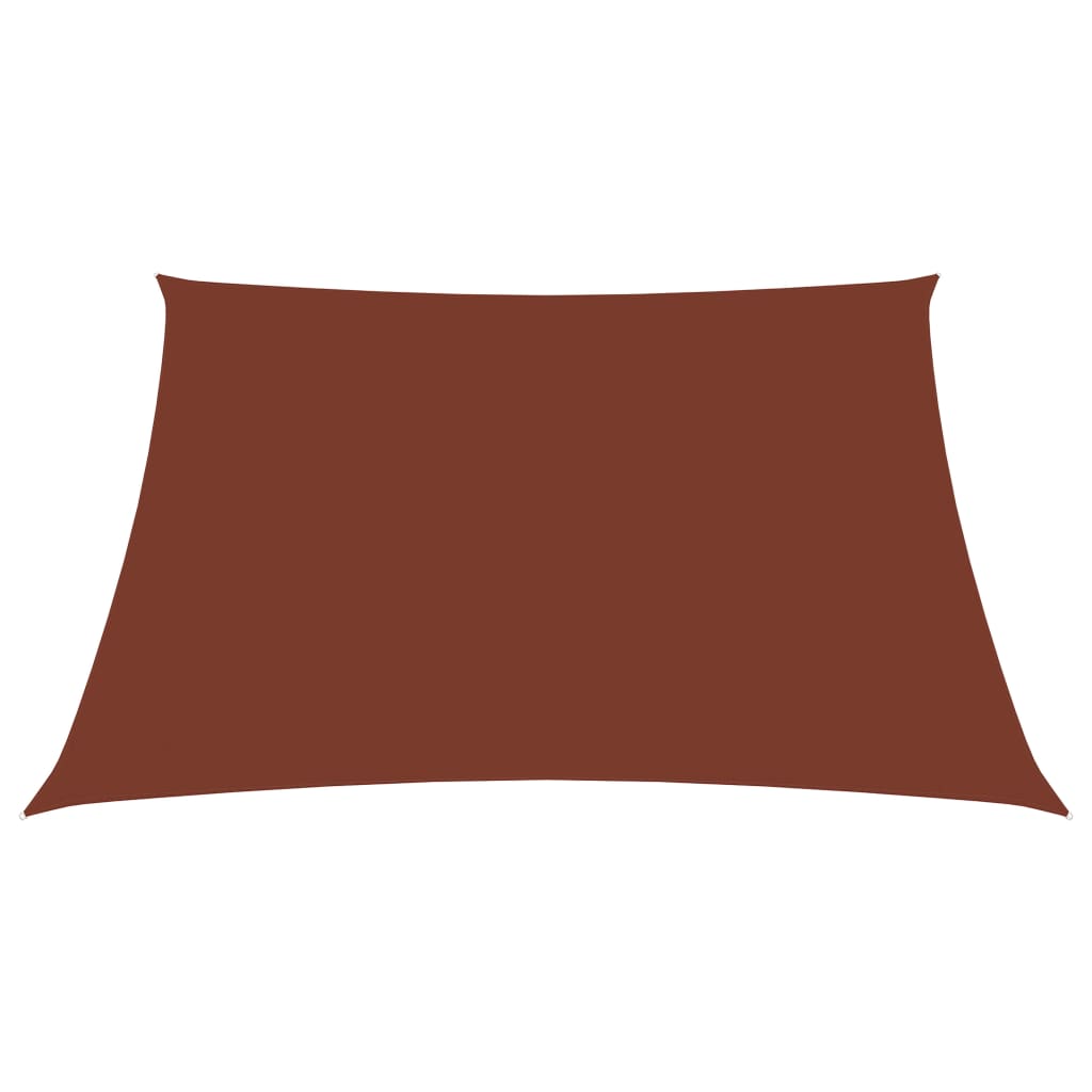 Berkfield Sunshade Sail Oxford Fabric Square 5x5 m Terracotta