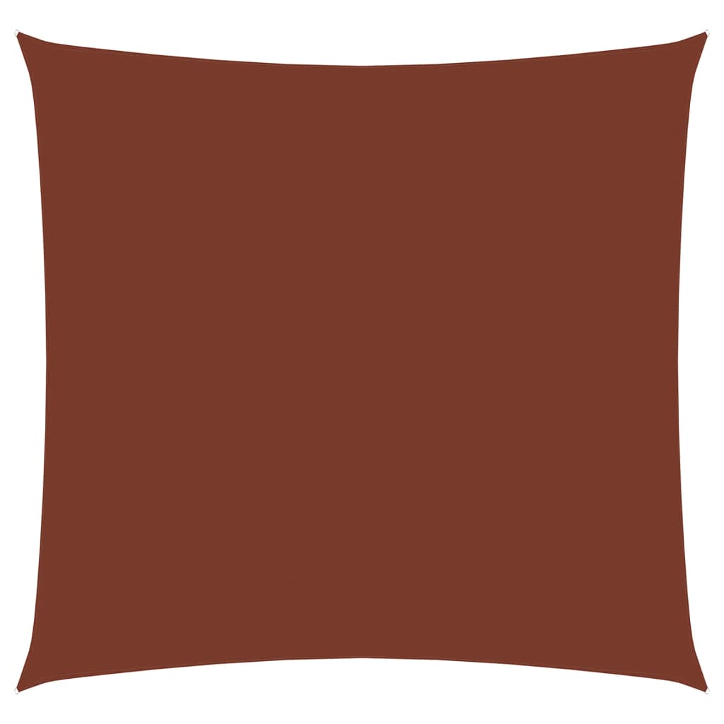 Berkfield Sunshade Sail Oxford Fabric Square 7x7 m Terracotta